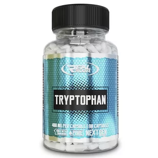 L-TRYPTPHAN - Real Pharm - 90 kapsułek - Witaminy i minerały dla sportowców - miniaturka - grafika 1