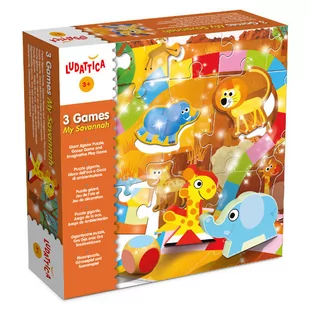 LUDATTICA Moja sawanna - Gry planszowe - miniaturka - grafika 1