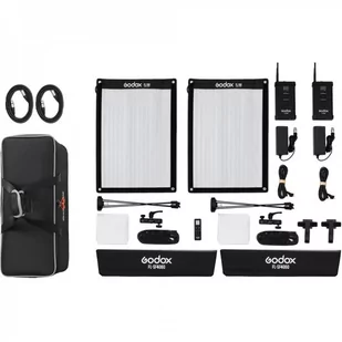 Zestaw 2 elastycznych paneli LED Godox FL100-K2 40x60cm - Inne akcesoria studyjne - miniaturka - grafika 2