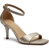 Sandały damskie - Michael Kors Skórzane sandały na szpilce JAIDA - miniaturka - grafika 1