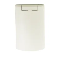 Gniazdka elektryczne - Gniazdo ssące Longi kremowe - miniaturka - grafika 1