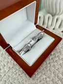 Spinki do mankietów i krawatów - SPINKI DO MANKIETÓW srebrne trąbka trąbki muzyk - miniaturka - grafika 1