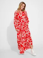 Sukienki - ONLY Sukienka koszulowa Helena 15315463 Czerwony Loose Fit - miniaturka - grafika 1