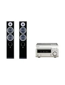 Wieże - Zestaw stereo: RCD-M41 + RAPTOR 5, Kolor: Czarny - miniaturka - grafika 1