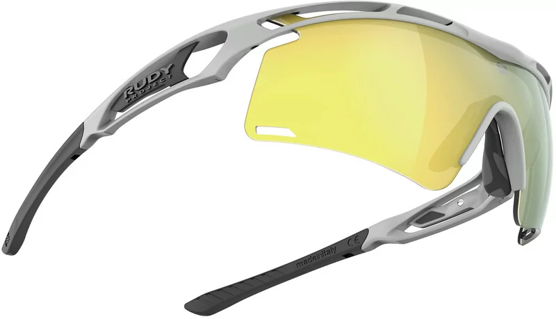 Rudy Project Rudy Project Tralyx+ Glasses, szary/żółty  2022 Okulary SP760597-0000