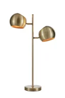 Lampy stojące - Lampa Stołowa Edgar 108692 2Xe14 Antyczna - miniaturka - grafika 1