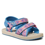 Sandały damskie - Jack Wolfskin Sandały Zulu Vc K 4052971 Coral/Blue - miniaturka - grafika 1