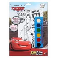 Zabawki kreatywne - AS COMPANY Plakaty z farbkami Cars - miniaturka - grafika 1