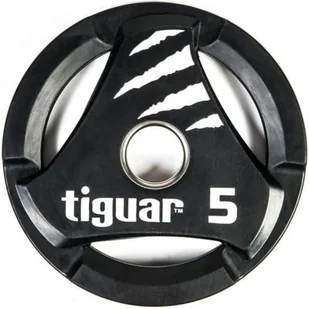 TIGUAR Talerz olimpijski TIGUAR TI-WTPU00500 5 kg) - Obciążenia - miniaturka - grafika 1