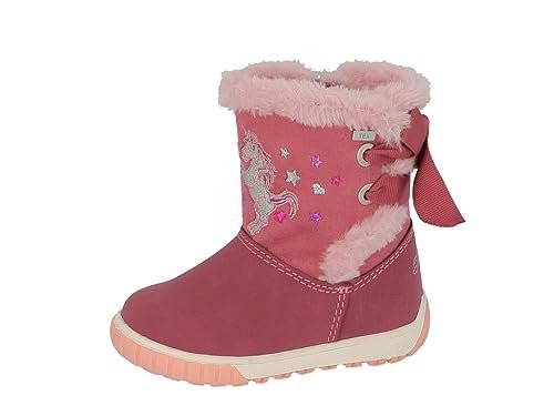 Tom Tailor Kids Dziewczęce 4270470015 modne kozaki, granatowy (Berry), 34 EU