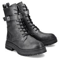 Botki damskie - Trzewiki damskie Rieker 93024-90 SILVER/PLATINUM R.38 - miniaturka - grafika 1