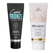 Balsamy i kremy do opalania - 7suns Constant Bronze Accelerator Butter 250ml + Krem Do Rąk 75ml - miniaturka - grafika 1