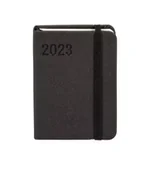 Kalendarze - Kalendarz 2023 Awangarda A7 czarny TDW ANTRA - miniaturka - grafika 1