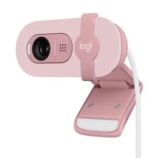 Kamera internetowa LOGITECH Brio 100 Różowy 960-001623 - Kamery internetowe - miniaturka - grafika 1