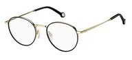 Okulary przeciwsłoneczne - Tommy Hilfiger TH 1820 Oprawki do Okularów Black Gold 50/20/140 donna - miniaturka - grafika 1