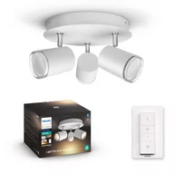 Systemy inteligentnych domów - Philips Philips Hue Adoreplate/spiral white 3x5W 230V | 929003056401 - miniaturka - grafika 1