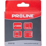 Gwoździarki i zszywacze - Zszywki typ a/53, 14 mm 11,3 x 0,75 mm 1200 sztuk Proline - miniaturka - grafika 1