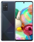 Telefony komórkowe - Samsung Galaxy A71 LTE A715 6/128GB Czarny - miniaturka - grafika 1
