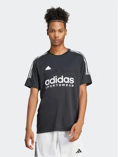 adidas T-Shirt Tiro IP3779 Czarny Regular Fit - Koszulki męskie - miniaturka - grafika 1