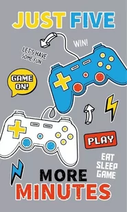 Detexpol, Ręcznik młodzieżowy, gamer pad, 30x50 cm - Ręczniki - miniaturka - grafika 1