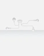 Lampy sufitowe - Sollux Lighting Żyrandol HECTOR 4 biały - miniaturka - grafika 1