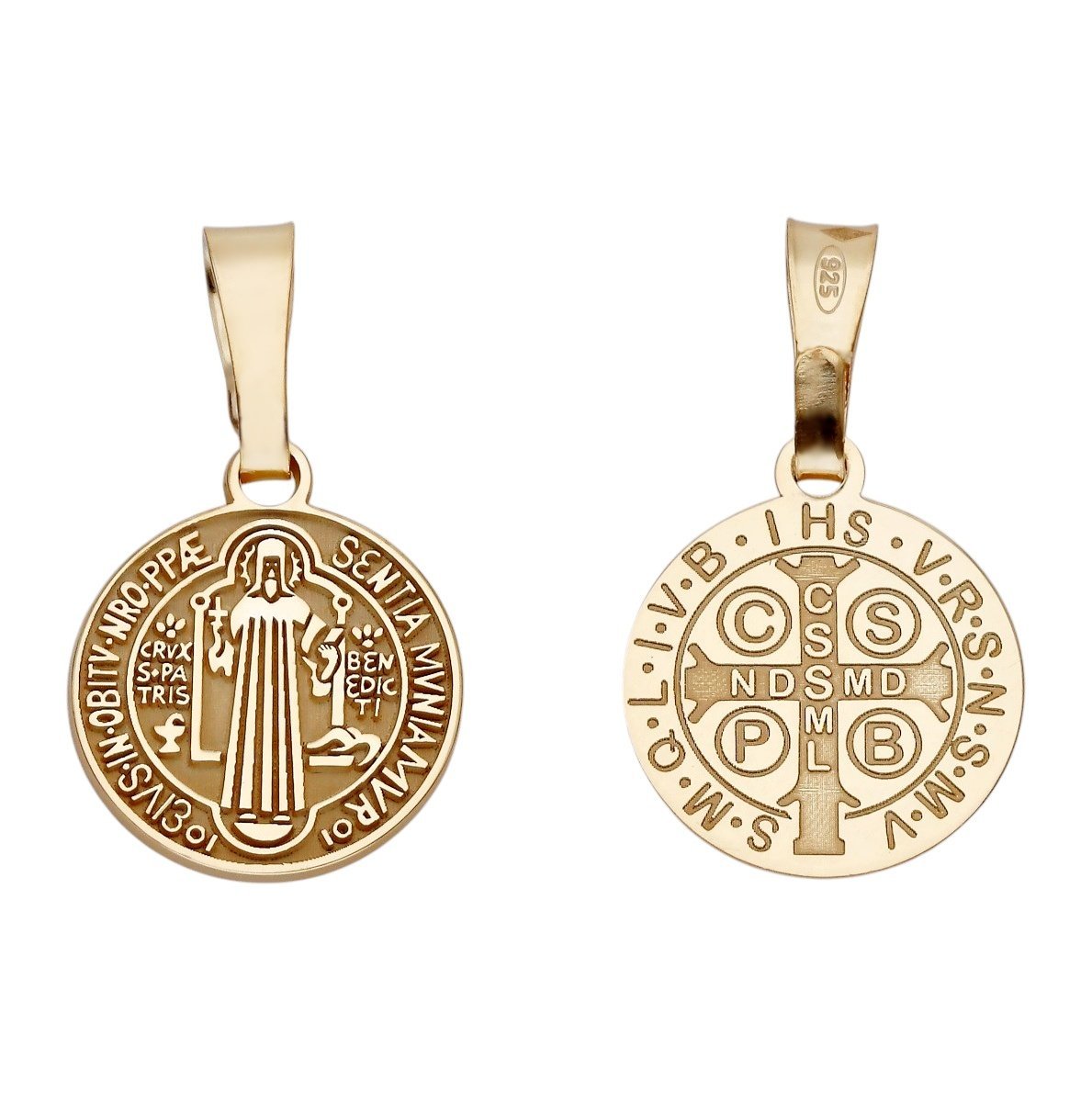 Medalik srebrny Ag 925 Św. Benedykt MDC003GS