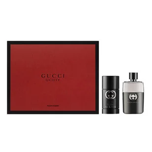 Gucci Guilty Pour Homme woda toaletowa spray 50ml + dezodorant w sztyfcie 75ml Zestaw) - Zestawy kosmetyków męskich - miniaturka - grafika 2