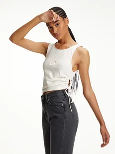 Calvin Klein Top w kolorze białym - Koszulki i topy damskie - miniaturka - grafika 1