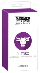 Secura Prezerwatywy El Toro 24szt - Prezerwatywy - miniaturka - grafika 1