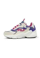 Buty dla dziewczynek - FILA Collene Logo Kids Sneakersy dziewczęce, Turtledove fuksja róża, 32 EU - miniaturka - grafika 1