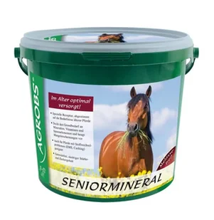 Witaminy AGROBS Seniormineral konie starsze 3kg - Pasze dla zwierząt - miniaturka - grafika 1
