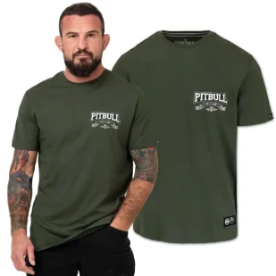 PITBULL KOSZULKA Light Weight 170 Basic Troublemaker '25 - Old Green - Odzież taktyczna i umundurowanie - miniaturka - grafika 1