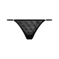 Majtki damskie - Guess Underwear Koronkowe stringi NORA - miniaturka - grafika 1