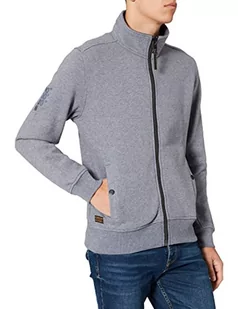camel active Męska kurtka z dzianiny, niebieski (Night Blue), S - Kurtki męskie - miniaturka - grafika 1
