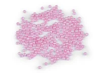 Półfabrykaty do biżuterii - KORALIKI GLANCE ŚREDNI RÓŻ 3MM 100SZT - miniaturka - grafika 1