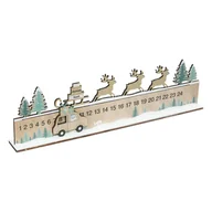 Ozdoby bożonarodzeniowe - Kalendarz adwentowy z okienkiem, 40 cm - miniaturka - grafika 1