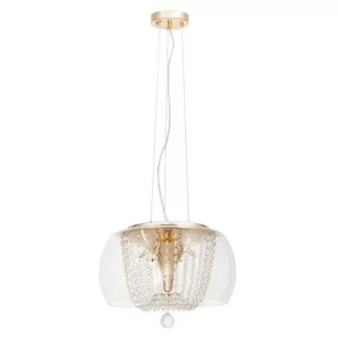 Lumina Deco Deco NOWOCZESNA LAMPA WISZĄCA DISPOSA GOLD D40 LDP 7018-400 (GD) - Lampy sufitowe - miniaturka - grafika 1