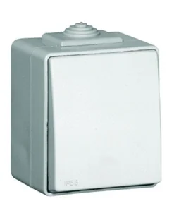 EFAPEL WATERPROOF48 ŁĄCZNIK 1-BIEGUNOWY N/T IP65 BIAŁY 48011 CBR - Wyłączniki światła i elektryczne - miniaturka - grafika 1