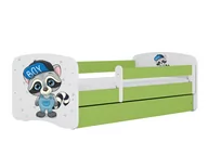 Łóżka dla dzieci i młodzieży - Łóżko dla dziecka, barierka, Babydreams, szop, zielone - miniaturka - grafika 1