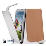 Etui i futerały do telefonów - Etui Cadorabo do Samsung Galaxy S4 w kolorze POLAR WHITE etui na telefon komórkowy z klapką wykonane z gładkiej sztucznej skóry etui ochronne etui z klapką w stylu książki - miniaturka - grafika 1