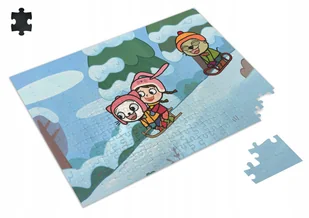 Puzzle KICIA KOCIA KOTEK A3 252 el z Nadrukiem + IMIĘ Pudełko 21 - Puzzle - miniaturka - grafika 1