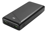 Powerbanki - Deltaco PB-C1002 bank mocy Litowo-jonowa (Li-Ion) 30000 mAh Czarny - miniaturka - grafika 1