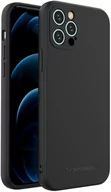 Etui i futerały do telefonów - Wozinsky Color Case silikonowe elastyczne wytrzymałe etui iPhone 13 czarny - miniaturka - grafika 1
