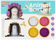 Masy plastyczne - MEGA CREATIVE, masa plastyczna z akcesoriami fryzjer - miniaturka - grafika 1