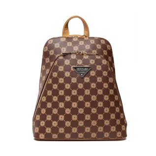 Torebki damskie - MONNARI Plecak BAG0060-M17 Brown 2022 - grafika 1