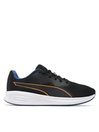 Buty dla chłopców - Puma Sneakersy Transport Block Jr 389699 01 Czarny - miniaturka - grafika 1