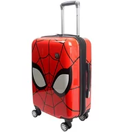 Walizki - ful Marvel Spiderman walizka na kółkach, bagaż podróżny z twardą stroną z kołami obrotowymi, 56 cm, czerwona - miniaturka - grafika 1