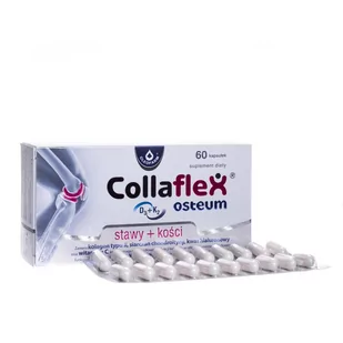 Oleofarm Collaflex Osteum 60 kapsułek 3169021 - Stawy, mięśnie, kości - miniaturka - grafika 1