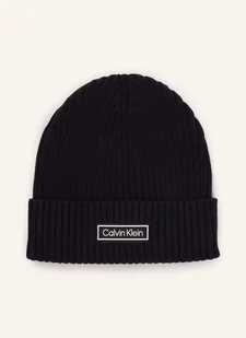 Calvin Klein Czapka schwarz - Czapki damskie - miniaturka - grafika 1