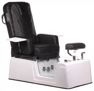 Fotel do pedicure z masażem BR-2310 Czarny - Fotele kosmetyczne - miniaturka - grafika 1